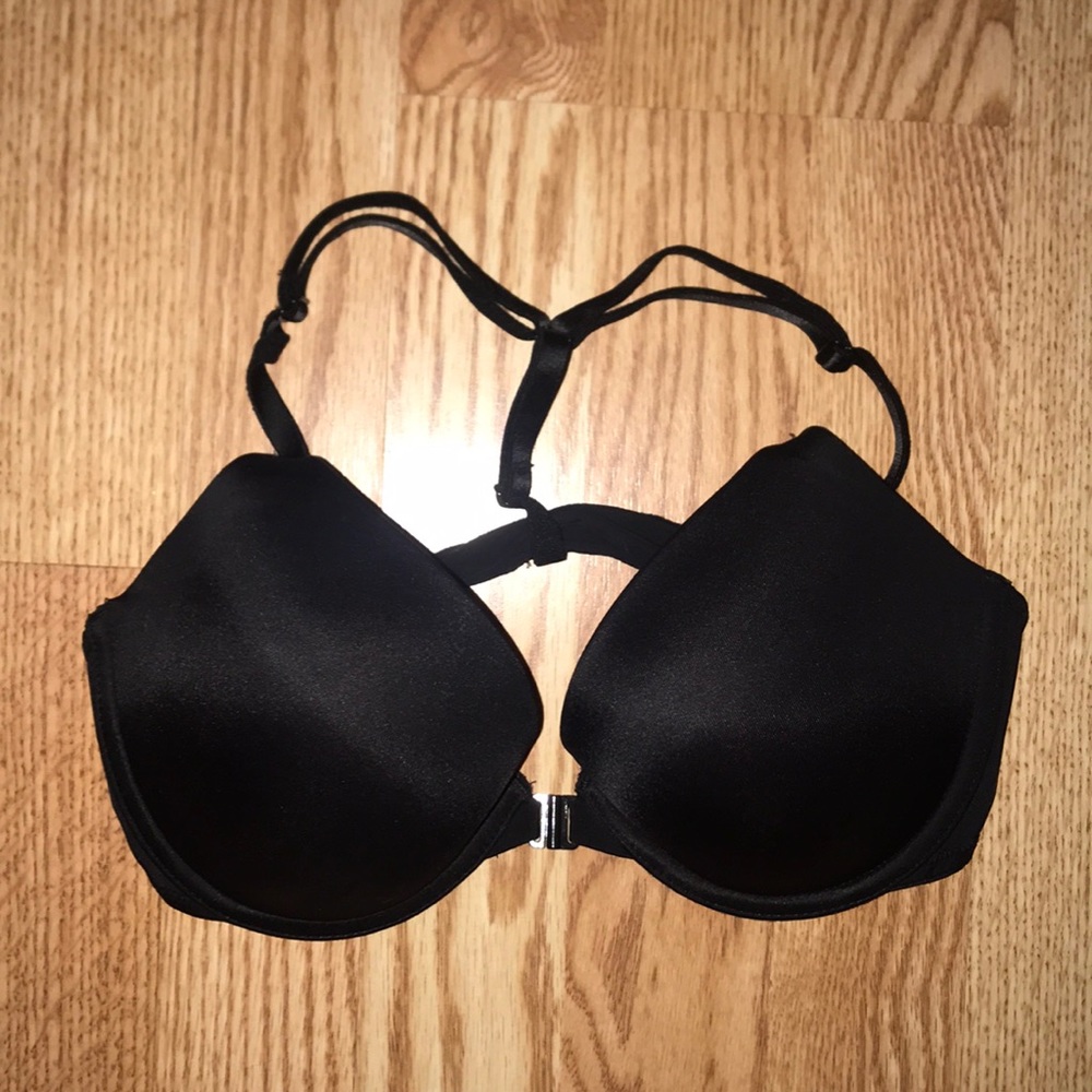 Pink bra
